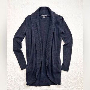 Barefoot Dreams Cardigan Cozy Chic Lite Circle Cardi Black Size Small